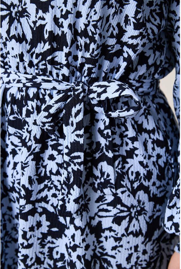 Miss Etam Plus A-lijn jurk blauw - Foto 2
