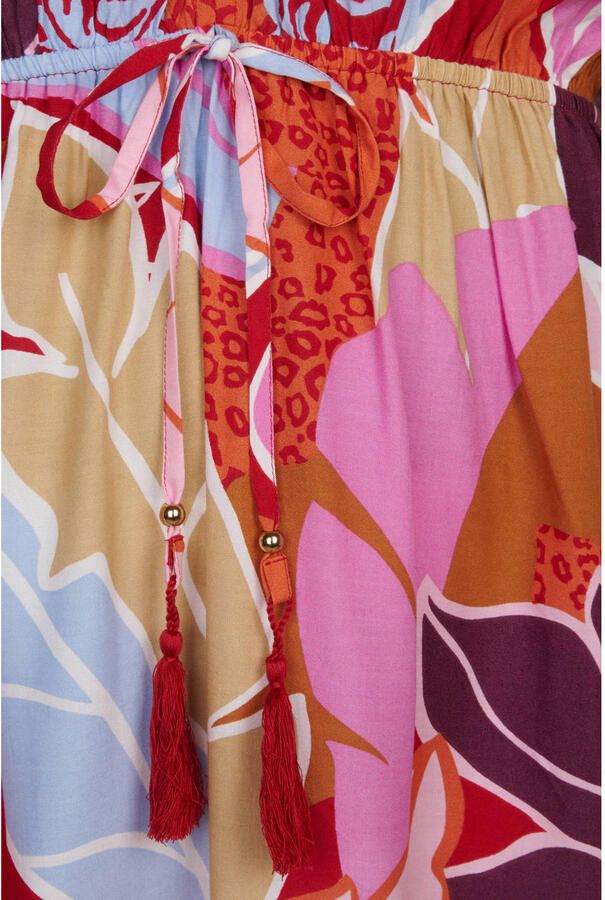 Miss Etam Plus midi jurk multi - Foto 2
