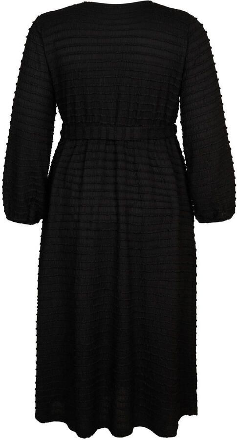 Miss Etam Plus midi jurk zwart - Foto 3