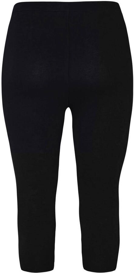 Miss Etam Plus Size capri legging Leyla zwart