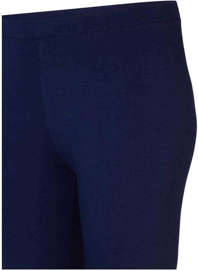 Miss Etam Plus Size legging Leyla donkerblauw - Foto 2