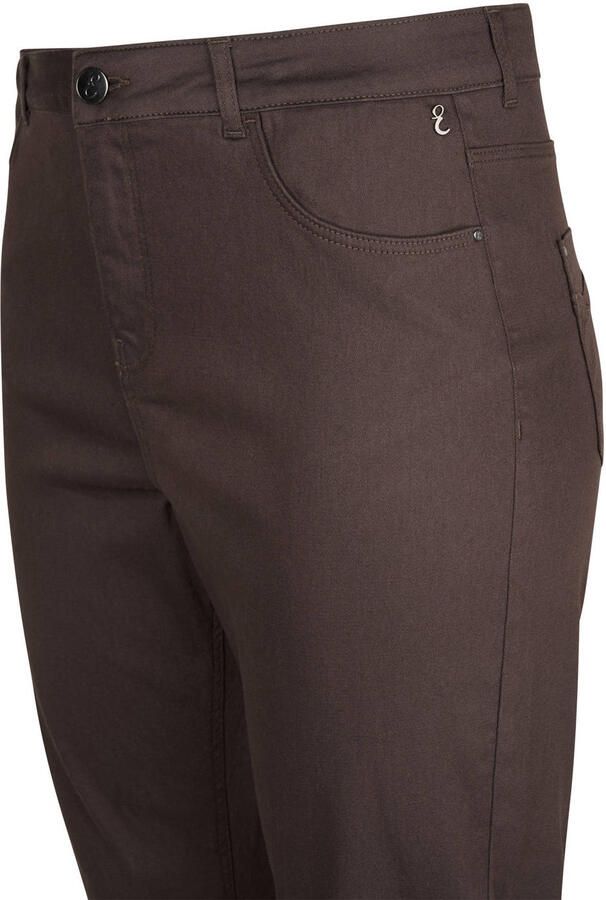 Miss Etam Plus skinny jeans bruin - Foto 2