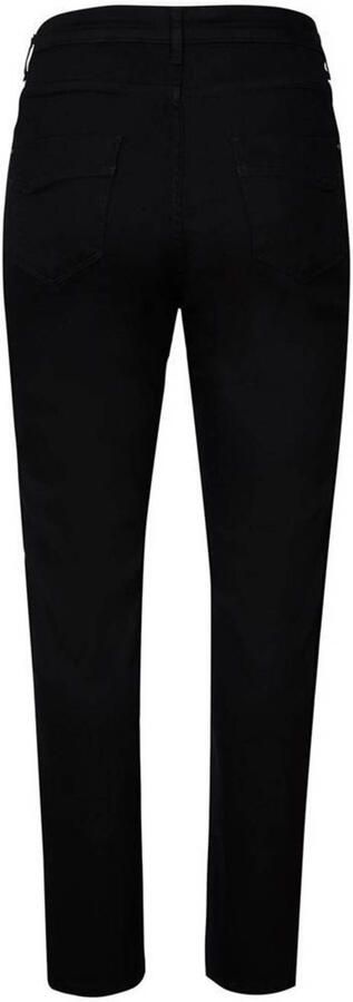 Miss Etam Plus slim fit broek Elise zwart