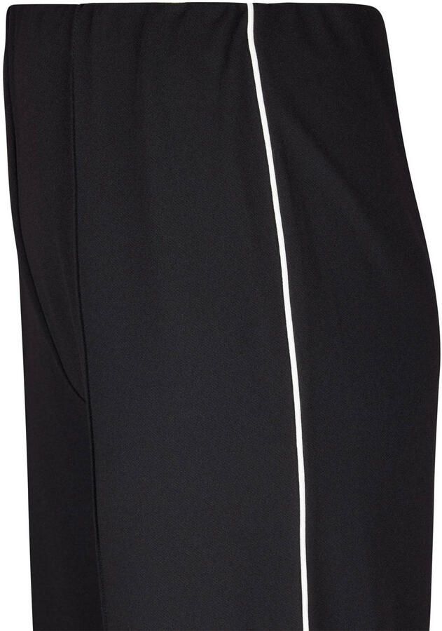 Miss Etam Plus straight high waist broek zwart - Foto 2