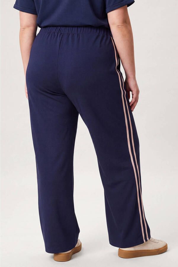 Miss Etam Plus straight leg broek blauw - Foto 2