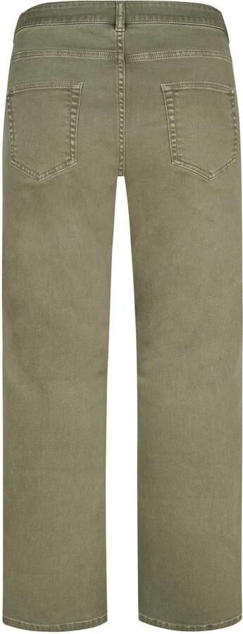 Miss Etam Plus straight leg jeans groen - Foto 3