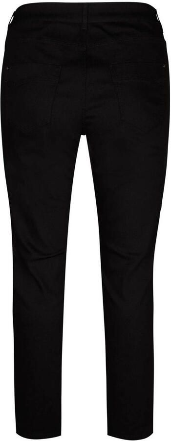 Miss Etam Plus straight leg jeans zwart - Foto 3
