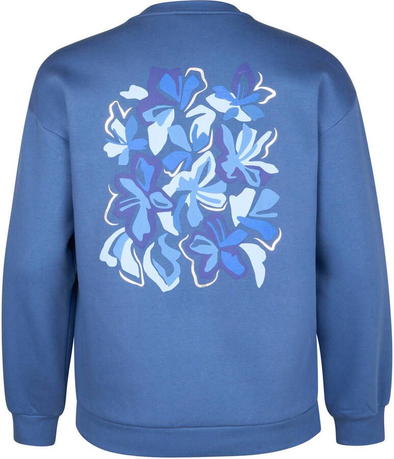 Miss Etam Plus sweater blauw - Foto 2
