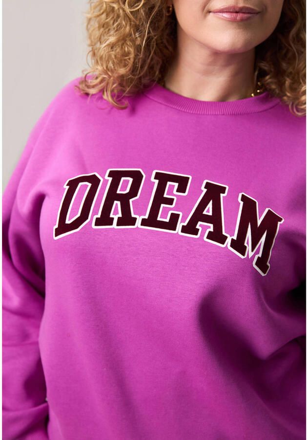 Miss Etam Plus sweater paars - Foto 3
