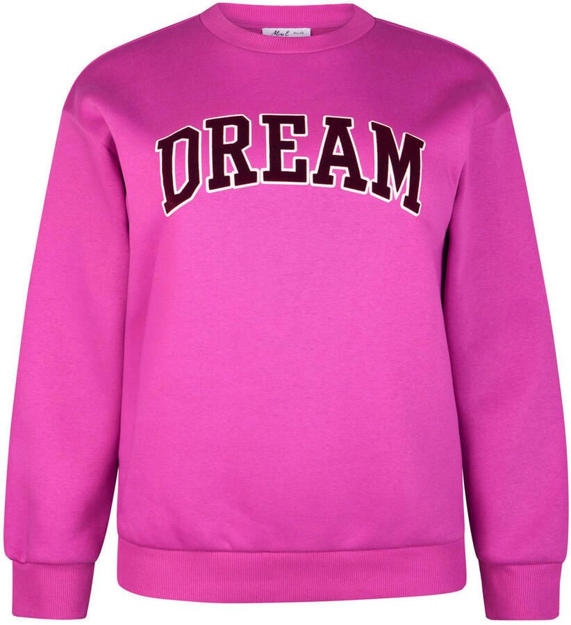 Miss Etam Plus sweater paars - Foto 2