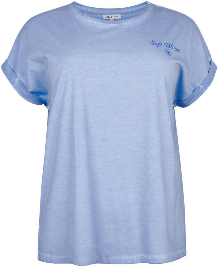 Miss Etam Plus T-shirt blauw