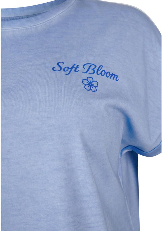 Miss Etam Plus T-shirt blauw - Foto 2