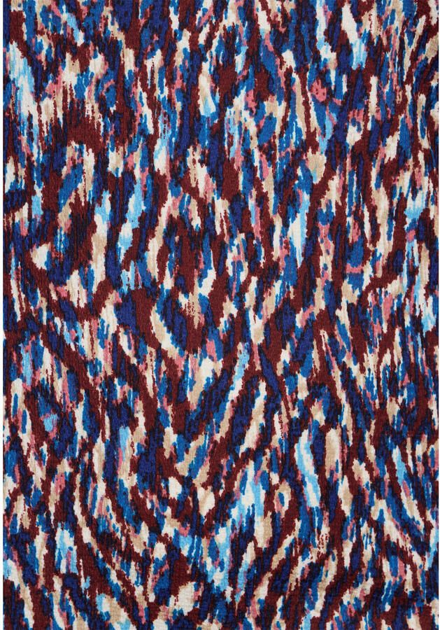 Miss Etam Plus top met print blauw - Foto 2