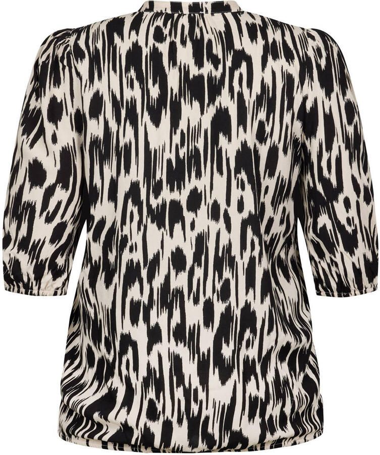 Miss Etam Plus top zwart - Foto 2