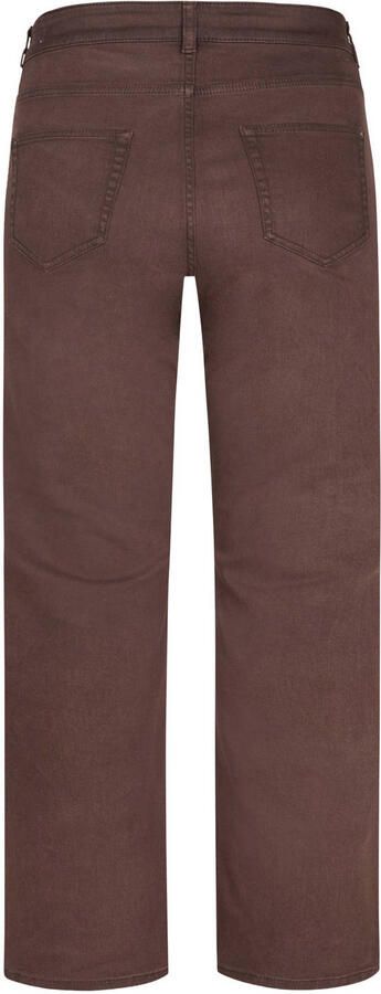Miss Etam Plus wide leg jeans bruin