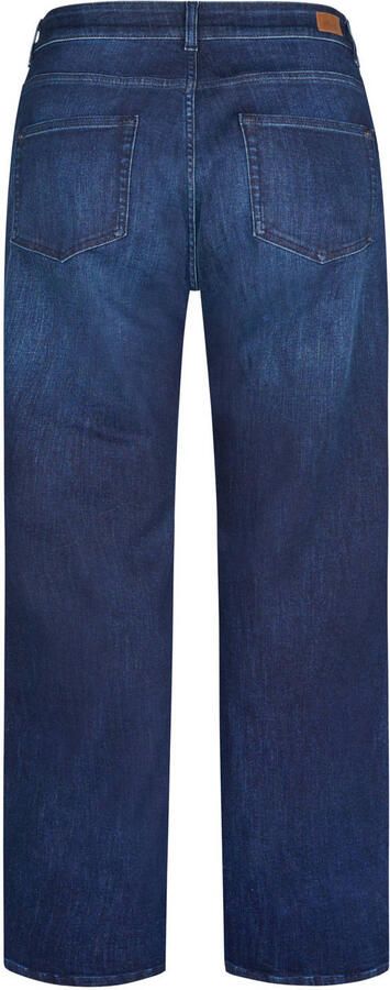 Miss Etam Plus wide leg jeans donkerblauw