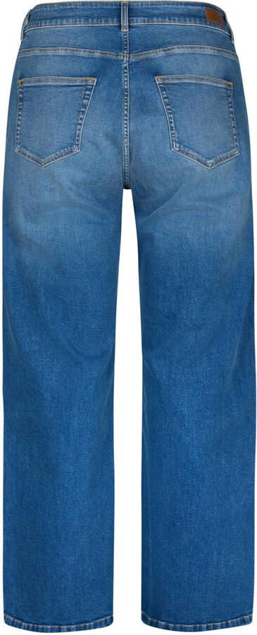 Miss Etam Plus wide leg jeans medium blue denim - Foto 3