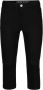 Miss Etam slim fit capri jeans Elise zwart - Thumbnail 1