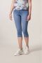 Miss Etam slim fit capri jeans Jackie medium blue denim - Thumbnail 1