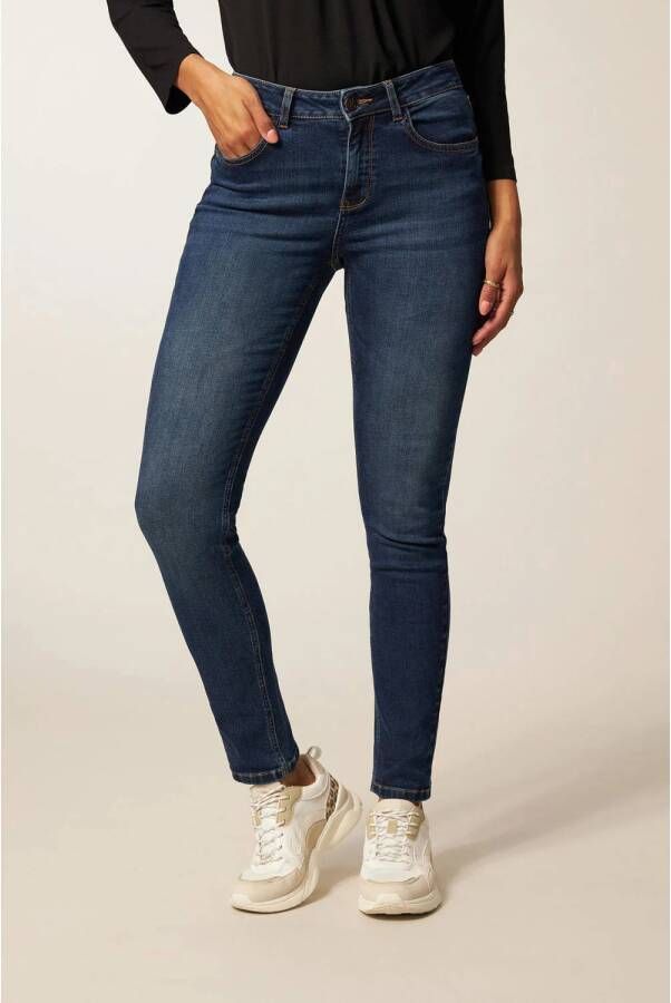 Miss Etam slim fit jeans Jackie denim dark blue denim