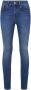Miss Etam slim fit jeans Jackie medium blue - Thumbnail 1