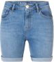 Miss Etam slim fit jeans short Jackie 502 bleached denim - Thumbnail 1