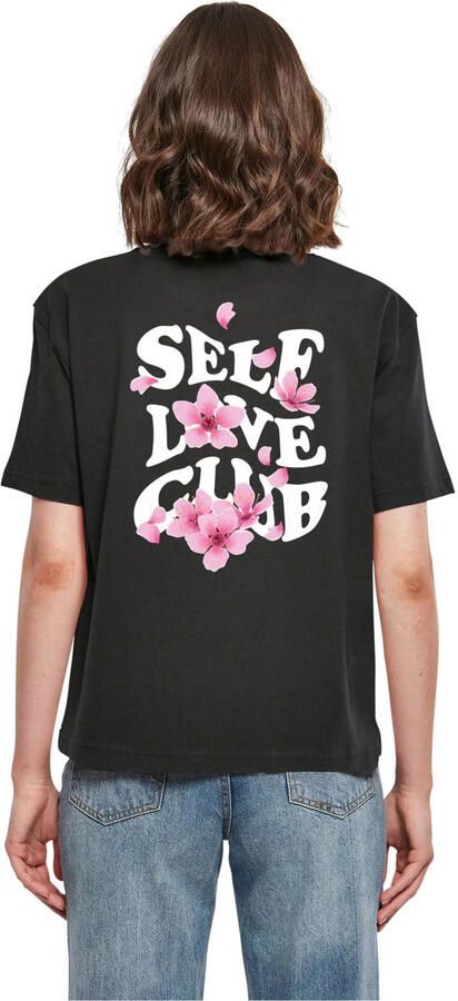 Miss Tee T-shirt met backprint zwart - Foto 3