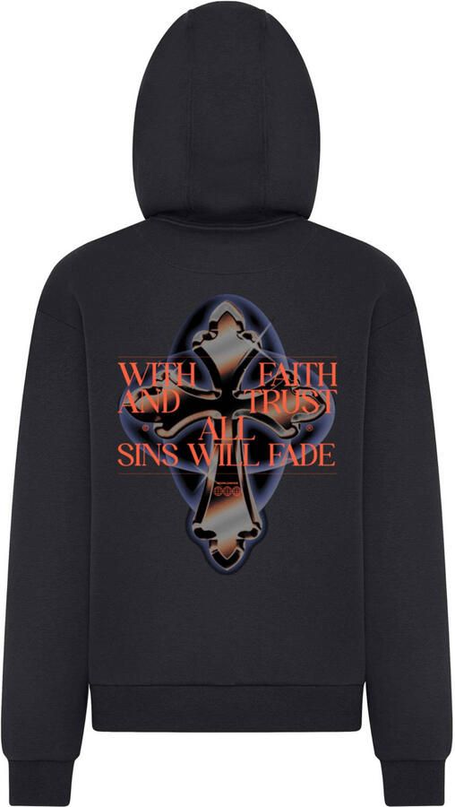 Mister tee Sweater Sweatshirt à capuche Faith And Trust Fluffy