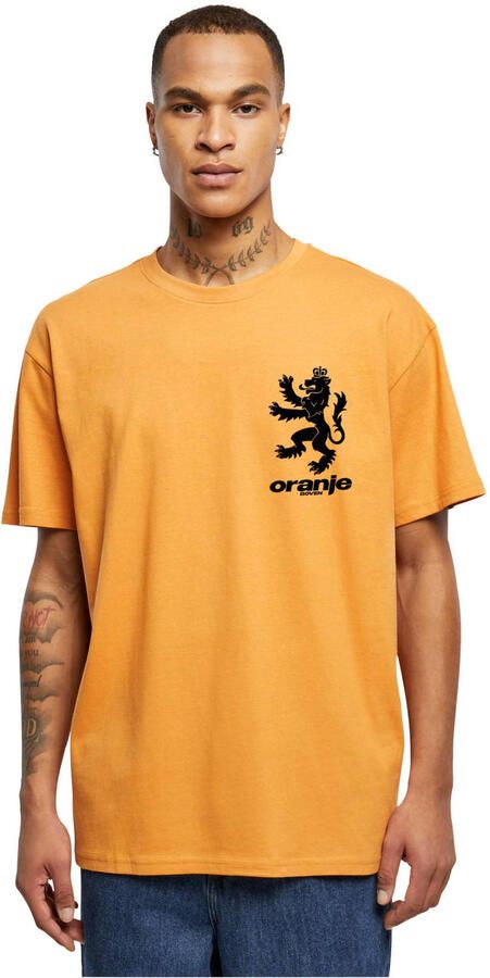 Mister Tee oversized T-shirt oranje