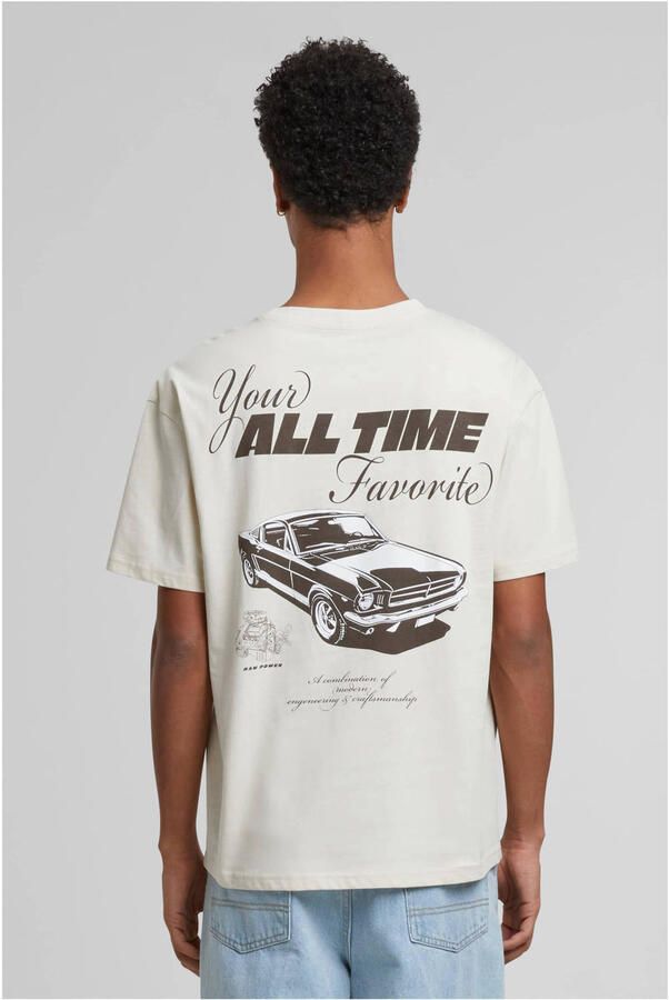 Mister tee All Time Favorite Oversize Men T-Shirts & Polo's beige Maat XXL Kleding