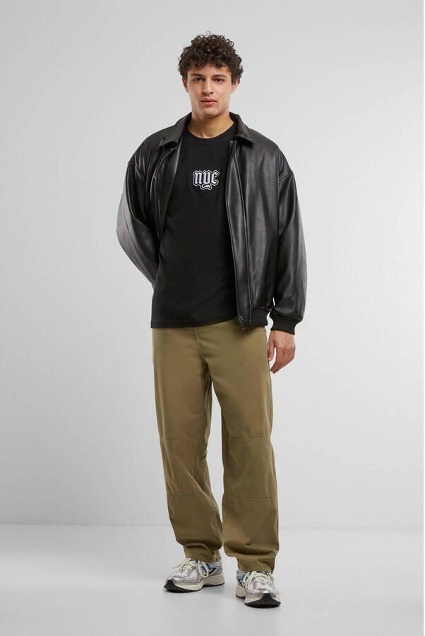 Mister tee T-shirt Korte Mouw T-shirt NYC Old English Wording - Foto 2