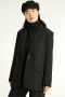 Modström Zwarte Blazer met Relaxed Fit Black Dames - Thumbnail 2
