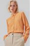 Modström gebloemde blouse CorinnaMD oranje ecru - Thumbnail 2