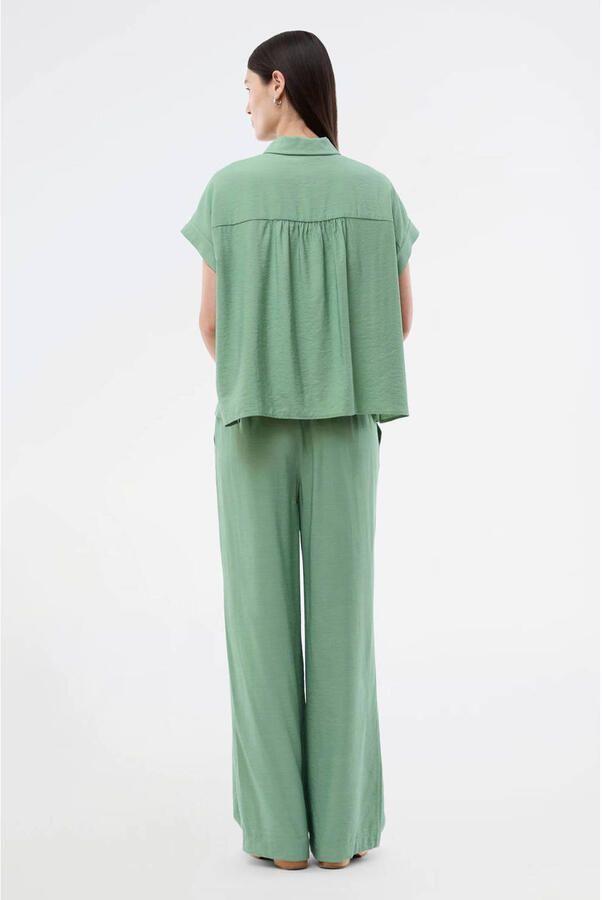 Modström blouse groen - Foto 2