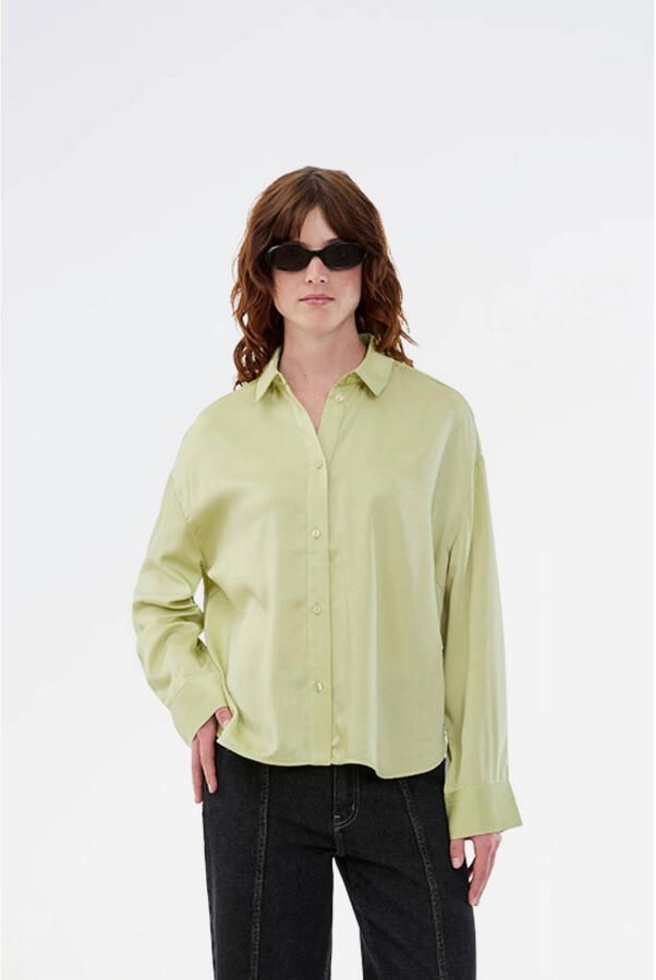 Modström blouse lichtgroen