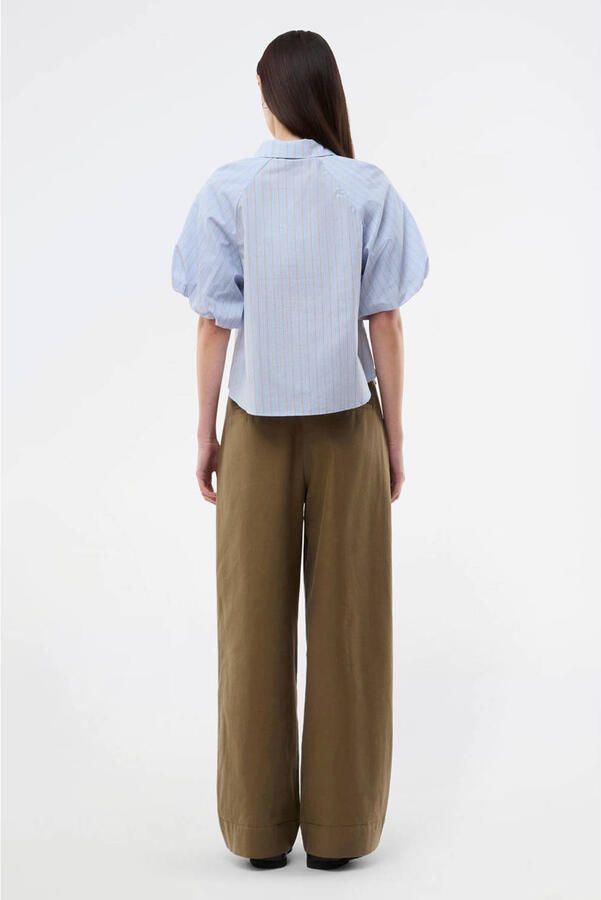 MODSTRÖM Modström Dames Blouses Augustamd Shirt Lichtblauw - Foto 7