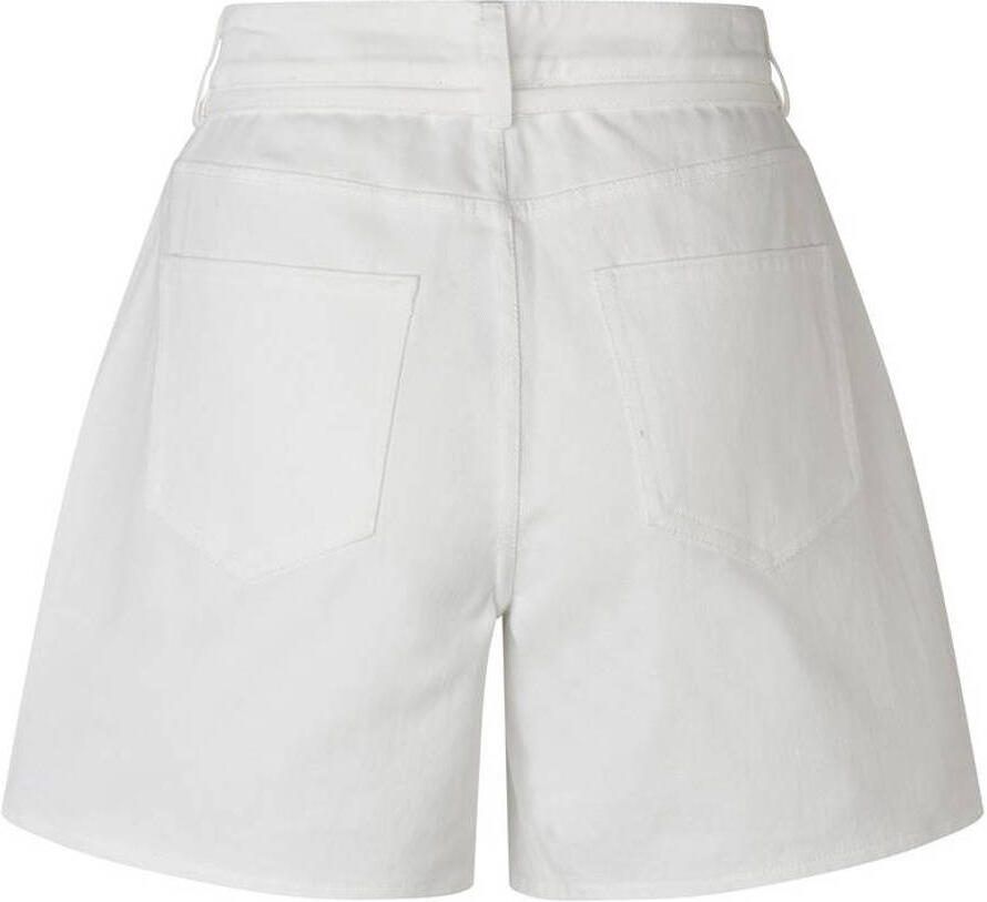 Modström denim high waist short wit - Foto 2