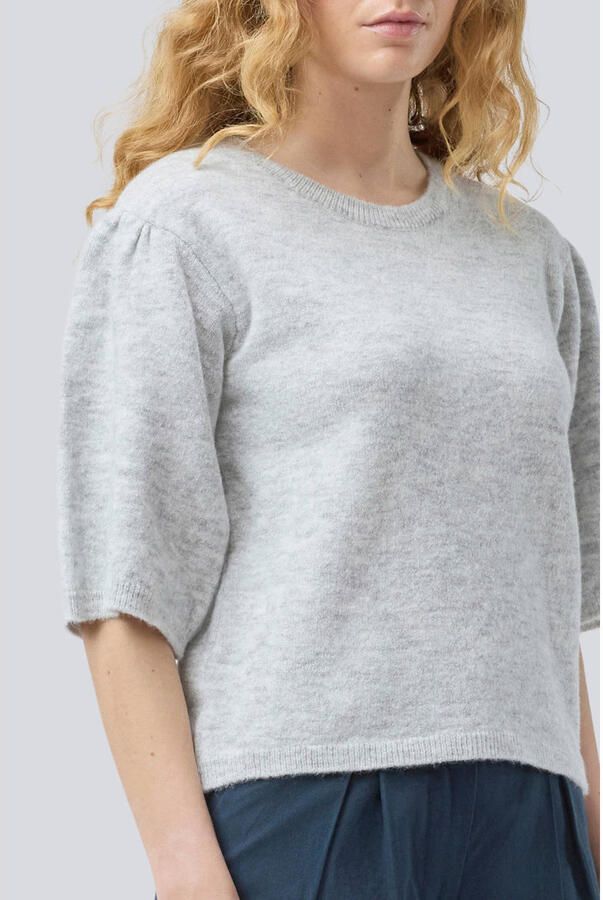 MODSTRÖM Modström Dames Tops & T-shirts Petronellamd Ss O-neck Grijs - Foto 7