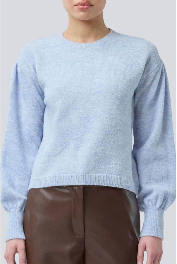 MODSTRÖM Modström Dames Truien & Vesten Patrickmd O-neck Lichtblauw - Foto 7