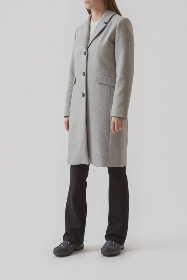 MODSTRÖM Modström Dames Jassen Pamela Coat Grijs - Foto 6
