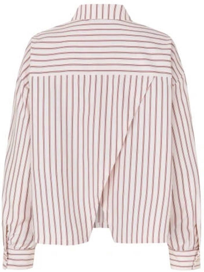 MODSTRÖM Modström Dames Tops & T-shirts Dilanmd Stripe Shirt Wit - Foto 5