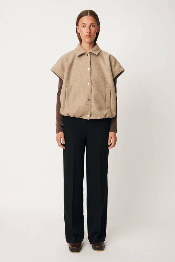 MODSTRÖM Modström Dames Truien & Vesten Cleamd Vest Beige - Foto 5