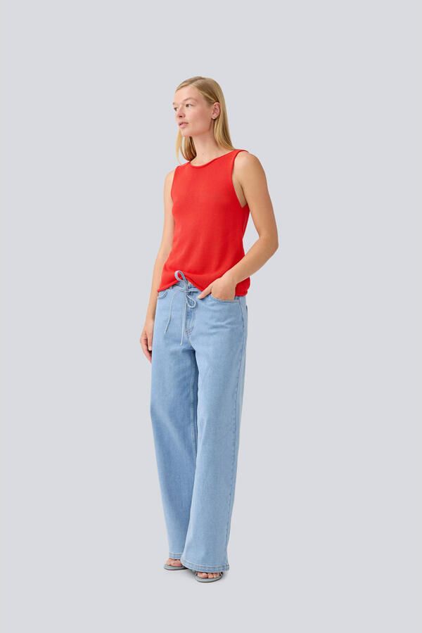 MODSTRÖM Modström Dames Jeans Isoldemd Solid Pants Blauw - Foto 3