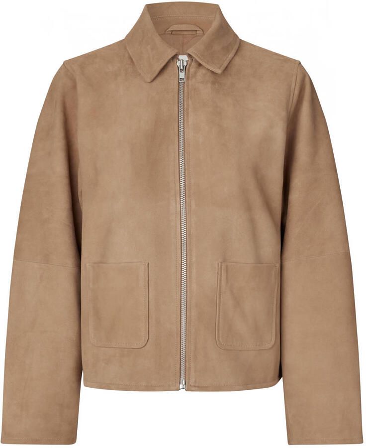 Modström jas camel