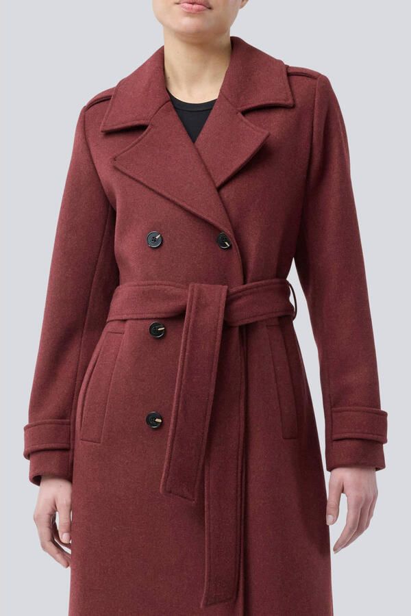 MODSTRÖM Modström Dames Jassen Shaymd Coat Rood - Foto 7