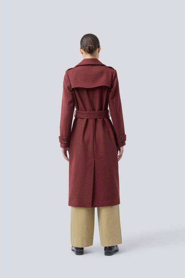 MODSTRÖM Modström Dames Jassen Shaymd Coat Rood - Foto 5