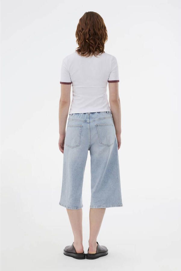 MODSTRÖM Modström Dames Jeans Vitomd Long Shorts Lichtblauw - Foto 6