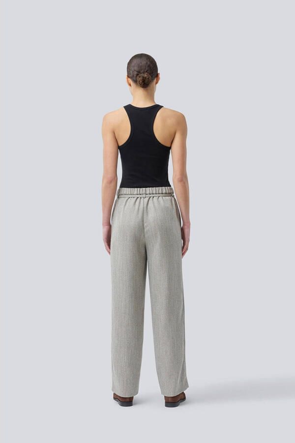 MODSTRÖM Modström Dames Broeken Popemd Pants Grijs - Foto 5