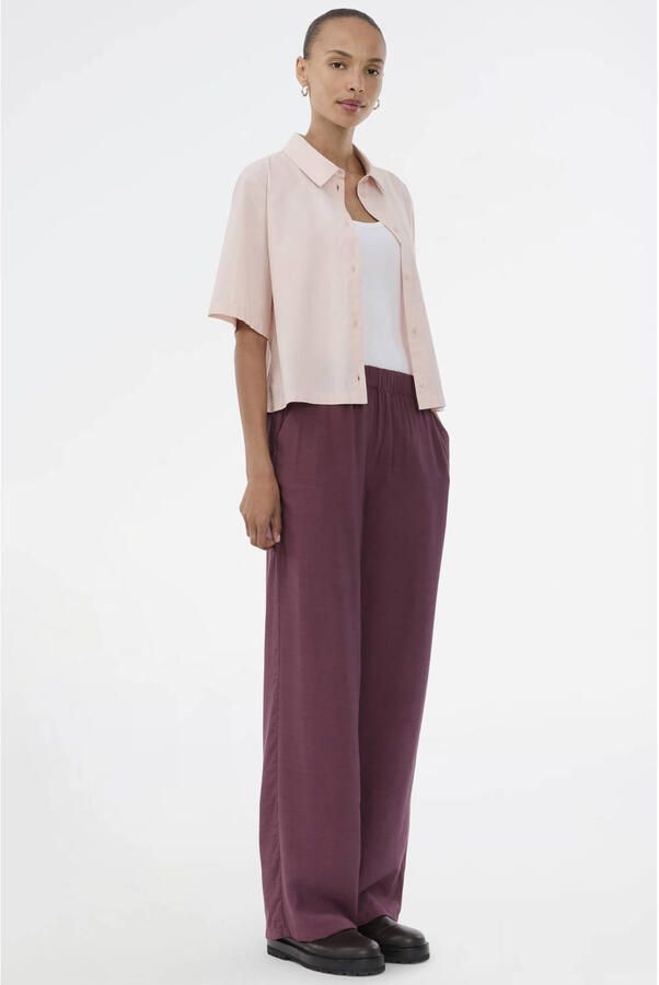 MODSTRÖM Modström Dames Broeken Nickimd Pants Bordeaux - Foto 5