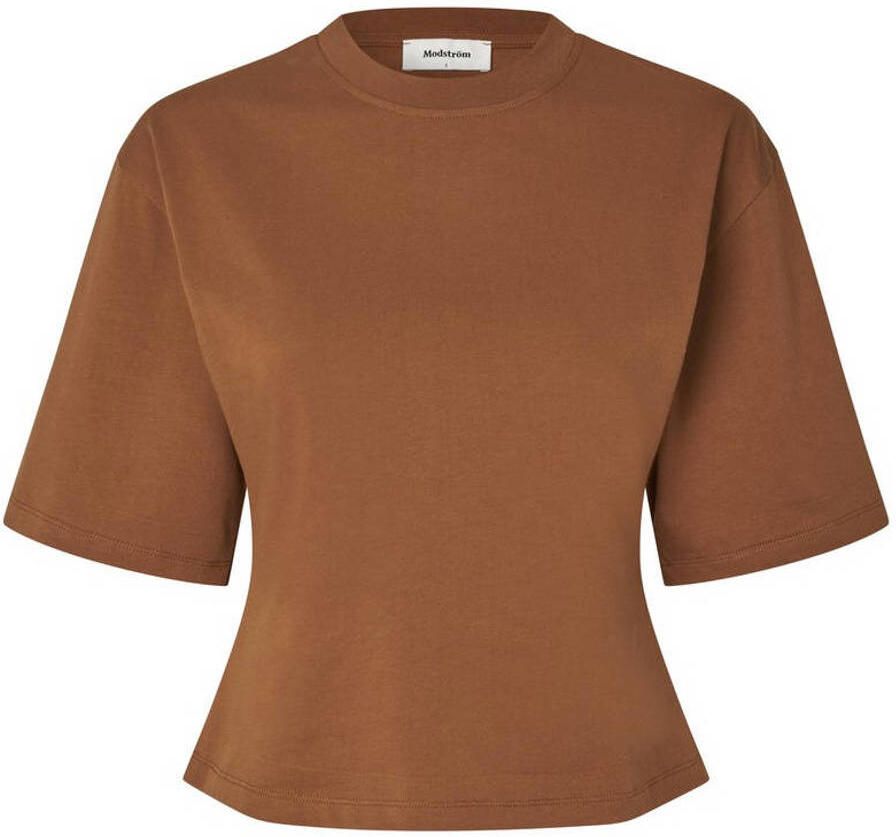 Modström T-shirt bruin